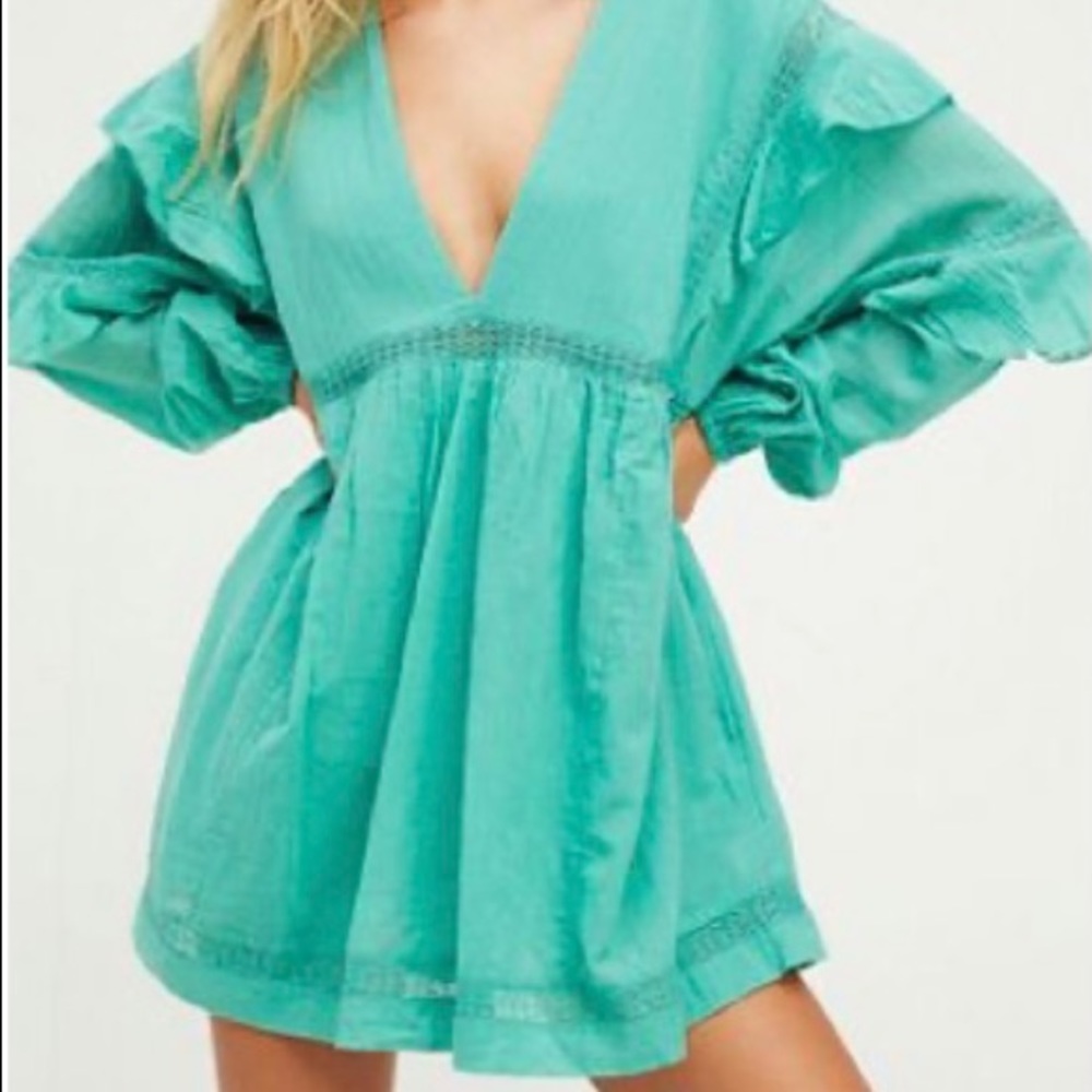 Free People Seashell Skort Romper